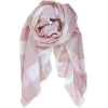 Beige. Pink. Scarf - Cachecol - 