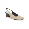 Beige Square Toed Shoes2 - Zapatos clásicos - 