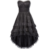 Belle Poque Strapless Sweetheart Dress - ワンピース・ドレス - 