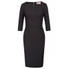 Belle Poque Women's Business V Neck Retro Business Bodycon Pencil Dress - Dresses - $24.88  ~ £18.91