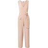 Belted silk crepe de chine jumpsuit - Overall - 