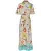 Belted Short-Sleeve Shirt Dress - ワンピース・ドレス - 