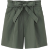 Belted Shorts - Spodnie - krótkie - 