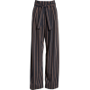Belted Stripe Wide Leg Pants VINCE - Spodnie Capri - 