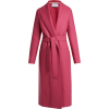 Belted pressed-wool coat - Jacket - coats - 