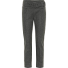 Belted stretch wool pants PRADA - Spodnie Capri - 