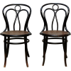 Bentwood & Rattan Hofman chairs 1900s - Pohištvo - 