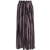 BerryGo Women's Boho High Waist Split Stripe Wide Leg Pants - Pantalones - $19.99  ~ 17.17€