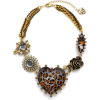 Betsey Johnson Heart Leopard Necklace - 项链 - 
