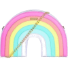Betsey Johnson Rainbow Crossbody Bag - Torbice - 