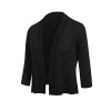 Beyove Women's 3/4 Sleeve Casual Work Office Blazer Jacket Open Front Knit Bolero Stretchy Lightweight Crop Cardigan - Koszule - krótkie - $12.00  ~ 10.31€