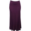 Bias Ankle Length Skirt Fold-Over Waist - Skirts - $29.99 