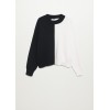 Bicolor knit sweater - Pullovers - $59.99 