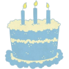 Birthday cake - Иллюстрации - 