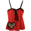 Black & Red Cami  - Camicia senza maniche - $5.00  ~ 4.29€