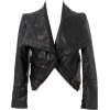 Black Biker Jacket - Jacket - coats - 62.55€  ~ $72.83