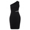 Black Cocktail Dress - Dresses - £69.00 