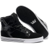Black High Top Skate Shoes Sup - Sapatos clássicos - 