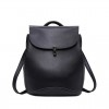 Black Leather Backpack 2 - Plecaki - 