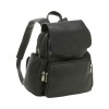 Black Leather Backpack4 - Backpacks - 
