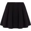 Black Pleated Skirt  - Skirts - 