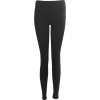 Black Seamless Leggings Full Length - Ghette - $7.90  ~ 6.79€