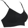 Black Seamless Sports Bra Adjustable Strap Included Removable Bra Cups - Underwear - $4.75 
