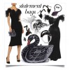 Black Swan Statement Bag - Illustrations - 