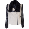 Black White Sheep Jacket - Jacket - coats - 