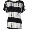 Black And White Top - Tシャツ - 