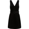 Black Cord Belt Dress - Vestidos - 