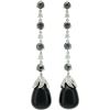 Black Diamond White Diamonds - Earrings - 
