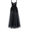 Black. Dress - ワンピース・ドレス - 