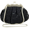 Black Evening Bag - Bolsas com uma fivela - 