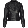 Black Leather Biker Jacket - Uncategorized - 