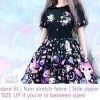 Black Magic Cats Sailor Dress - Obleke - 