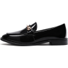 Black Metal Detail Almond Toe Flats - scarpe di baletto - $52.00  ~ 44.66€