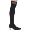 Black Over-The-Knee Sock Boots - 靴子 - $990.00  ~ ¥6,633.33