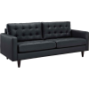 Black. Sofa - Furniture - 