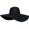 Black Straw Hat - Шляпы - 