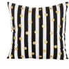 Black  & White. Gold. Pillow - Furniture - 