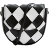 Black & White Mini Pouch Bag - ハンドバッグ - 