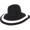 Black and White Hat - 有边帽 - 
