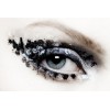 Black and white eyeshadow - People - 