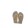 Black and white flip flops - Шлепанцы - 