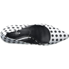 Black and white polka dots pumps court - Klasični čevlji - 