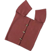 Black buttoned decorative ruffled knit t - Košulje - kratke - $25.99  ~ 165,10kn