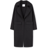 Black coat - Jacket - coats - 