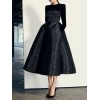 Black cocktail glamour dress - Haljine - 