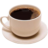 Black coffee ceramic mug - Napoje - 